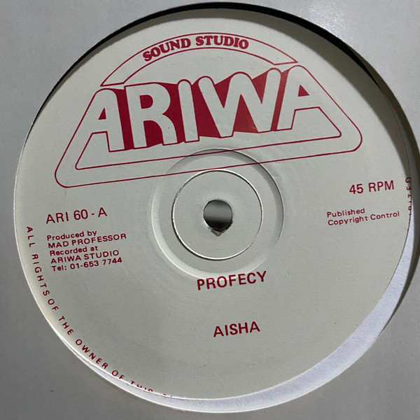 Aisha - Prophecy | Ariwa (ARI - 60) - 3