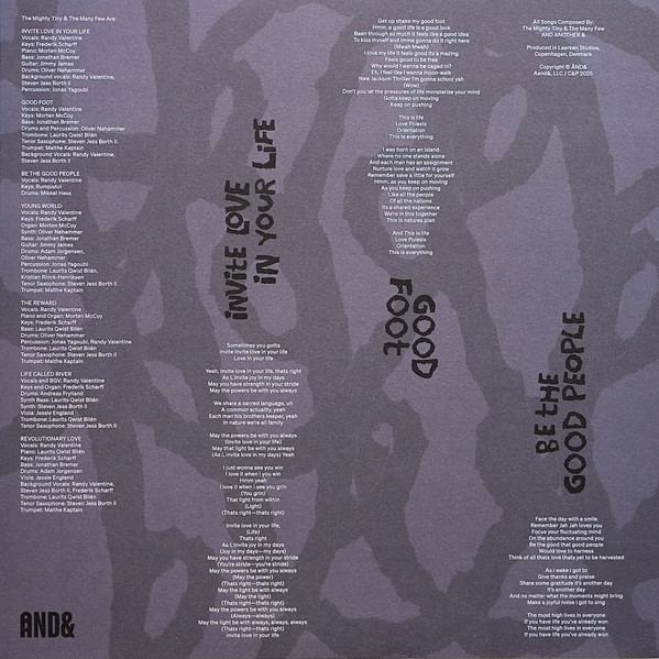 The Mighty Tiny & The Many Few - Be The Good People | ÅND& (#A001) - 4