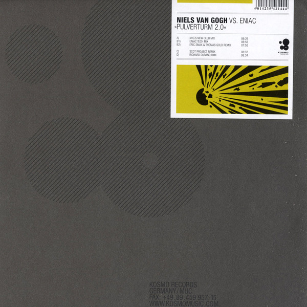 Niels Van Gogh vs. Eniac - Pulverturm 2.0 | Kosmo Records (KOS 2101)