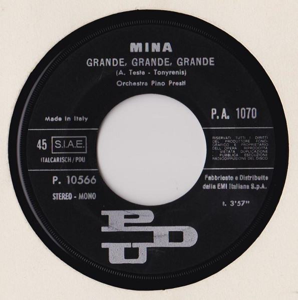 Mina - Grande, Grande, Grande | PDU (P.A. 1070) - 3