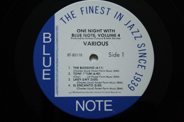 Various - One Night With Blue Note, Volume 4 | Blue Note (BT 85116) - main