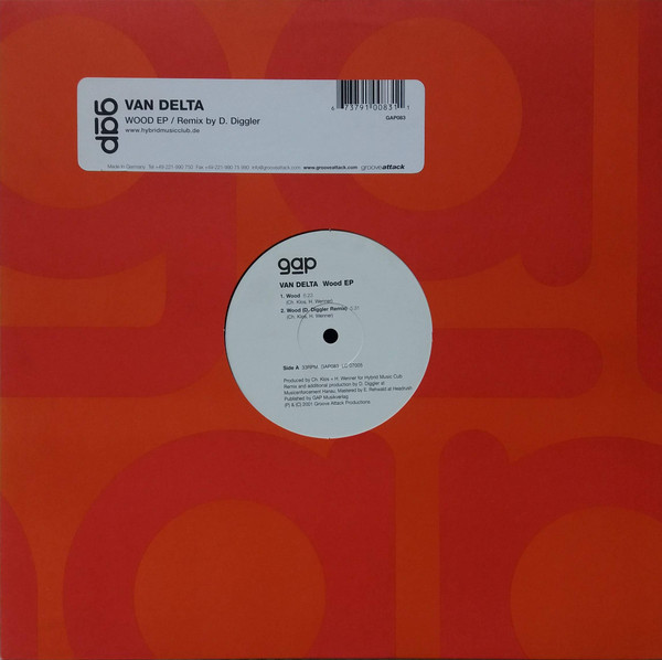 Van Delta - Wood EP | Groove Attack Productions (GAP 083)