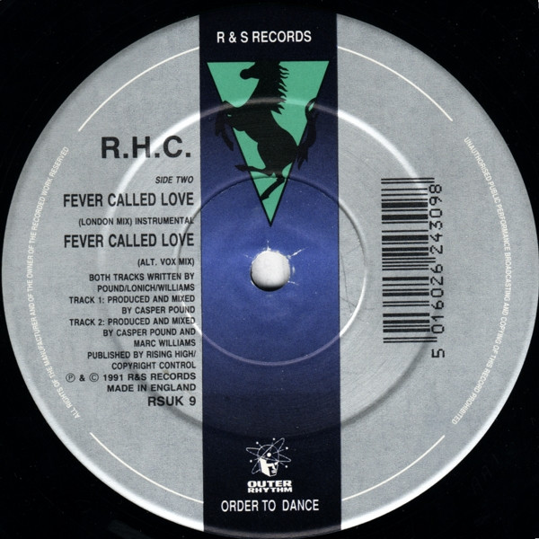 Rising High Collective - Fever Called Love | R & S Records (RSUK 9) - 3