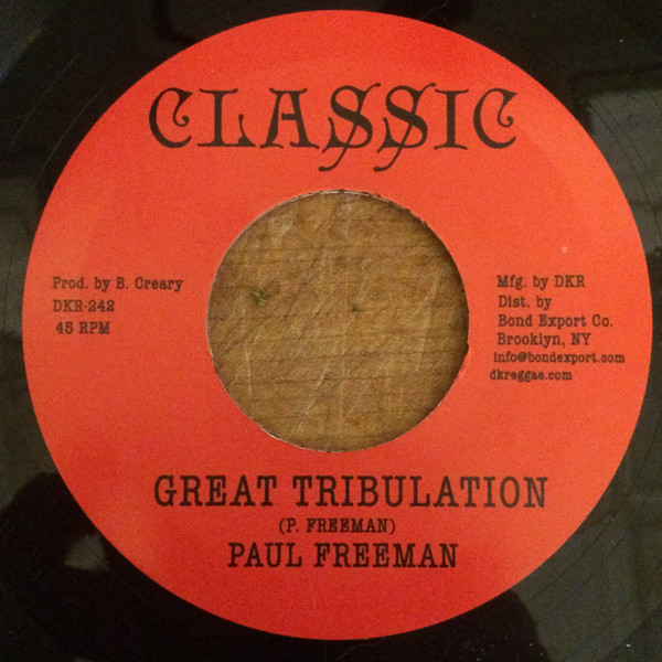 Paul Freeman - Great Tribulation | Classic (DKR-242)