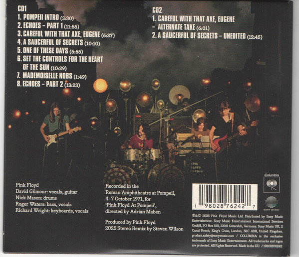 Pink Floyd - Pink Floyd At Pompeii MCMLXXII | Sony Music (19802876242) - 2 Pink Floyd - Pink Floyd At Pompeii MCMLXXII | Sony Music (19802876242) - 2