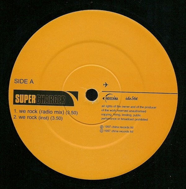 Supercharger - We Rock | Indochina (ID0 56T) - 2 Supercharger - We Rock | Indochina (ID0 56T) - 2