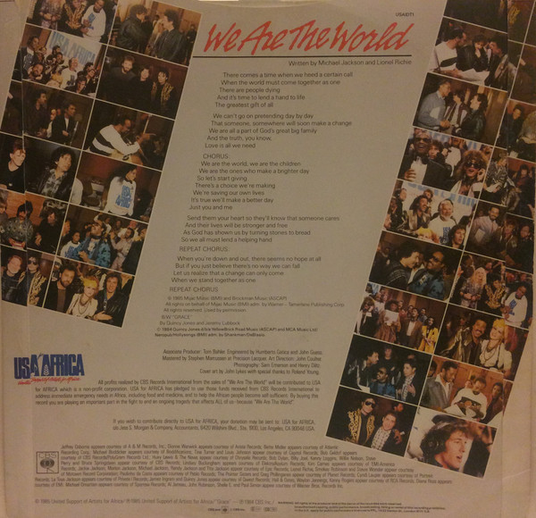 USA For Africa - We Are The World | CBS (USAIDT1) - 2 USA For Africa - We Are The World | CBS (USAIDT1) - 2