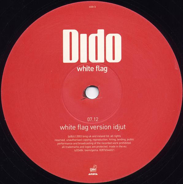 Dido - White Flag | Cheeky Records (82876546021) - 3