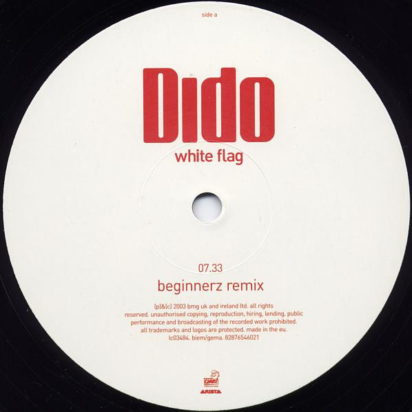 Dido - White Flag | Cheeky Records (82876546021) - 2