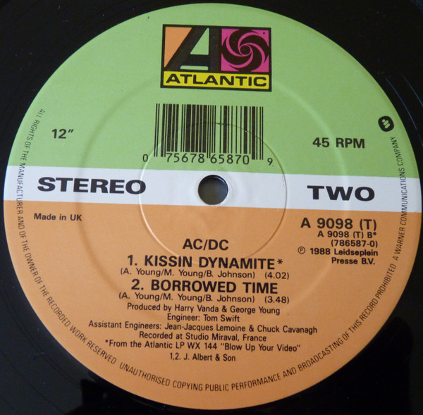 AC/DC - That's The Way I Wanna Rock N Roll | Atlantic (A9098T) - 4 AC/DC - That's The Way I Wanna Rock N Roll | Atlantic (A9098T) - 4