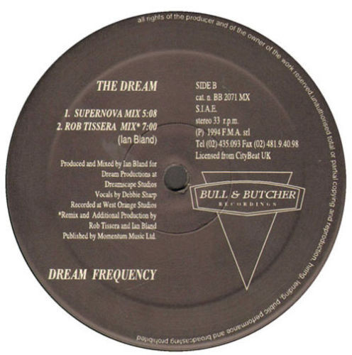 Dream Frequency - Good Times / The Dream | Bull & Butcher Recordings (BB 2071 MX)