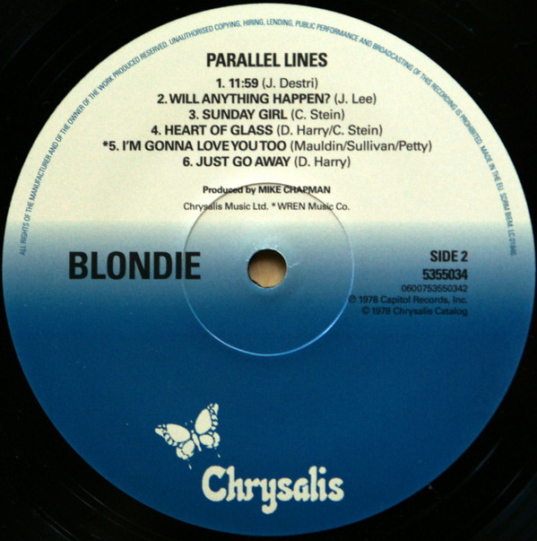 Blondie - Parallel Lines | Chrysalis (5355034) - 3