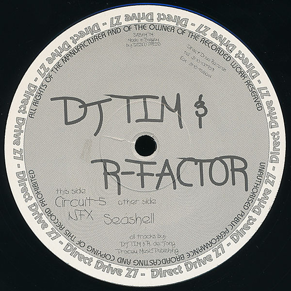 DJ Tim & R-Factor - Seashell | Direct Drive (DDR 27) - 2