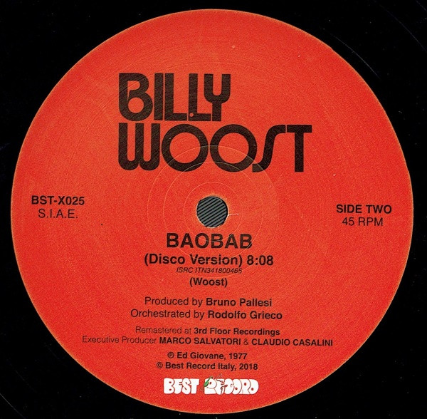 Billy Woost - Vibrations | Best Record Italy (BST-X025) - 3 Billy Woost - Vibrations | Best Record Italy (BST-X025) - 3