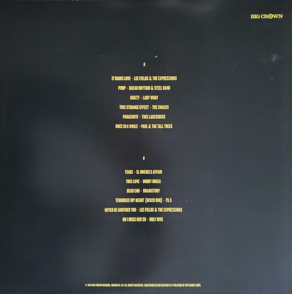Various - Crown Jewels Vol. 1 | Big Crown Records (BC100LPC1) - 2 Various - Crown Jewels Vol. 1 | Big Crown Records (BC100LPC1) - 2