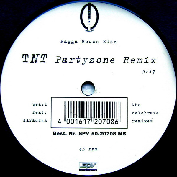 Pearl Feat. Zaradika - The Celebrate Remixes | Playground (SPV 50-20708 MS) - main