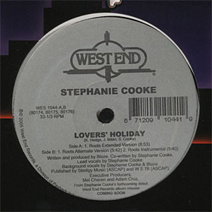 Stephanie Cooke - Lovers' Holiday | West End Records (WES 1044)