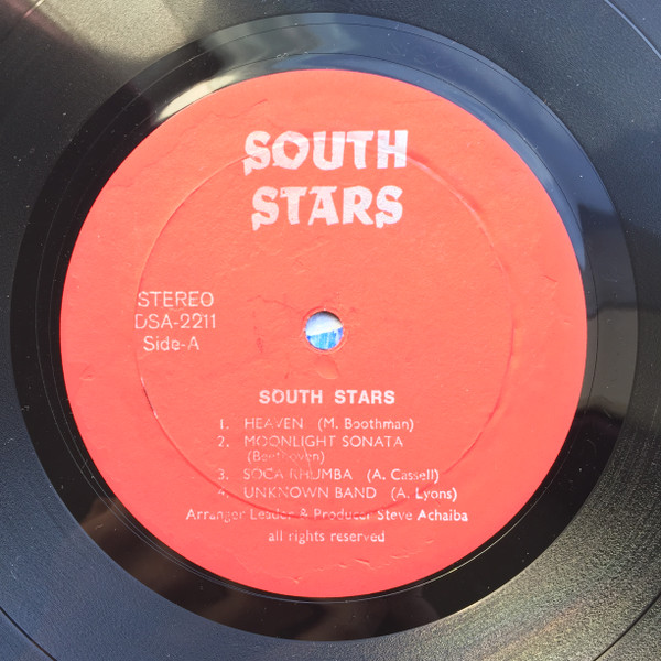 South Stars Steel Orchestra - South Stars | Laughlin & De Gannes Ltd LUCAS (DSA-2211) South Stars Steel Orchestra - South Stars | Laughlin & De Gannes Ltd LUCAS (DSA-2211)