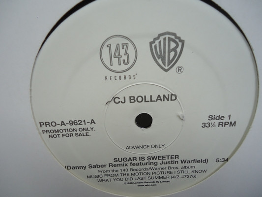 CJ Bolland / Orgy - Sugar Is Sweeter / Blue Monday | Elementree Records (PRO A 9621 A) - main
