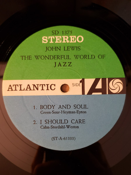 John Lewis - The Wonderful World Of Jazz | Atlantic (SD 1375) - 4
