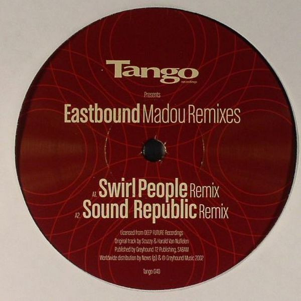 Eastbound - Madou (Remixes) | Tango Recordings (TANGO 040) - 2