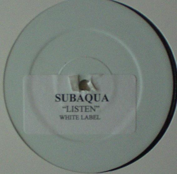 Sub Aqua - Listen | Not On Label (LISTN 001) - main
