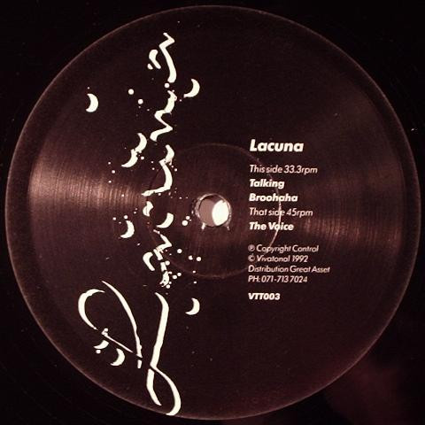 Lacuna - The Voice | Vivatonal (VTT 003) - main