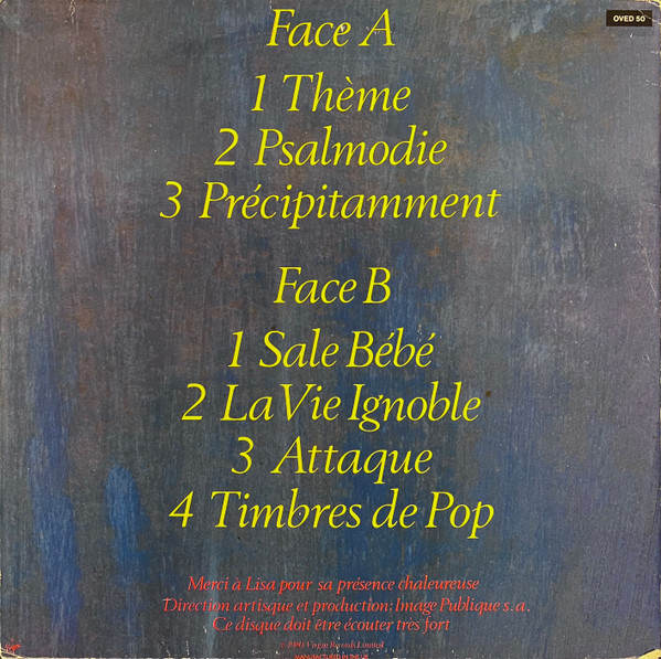 Public Image Limited - Paris Au Printemps = Paris In The Spring | Virgin (OVED 50) - 2