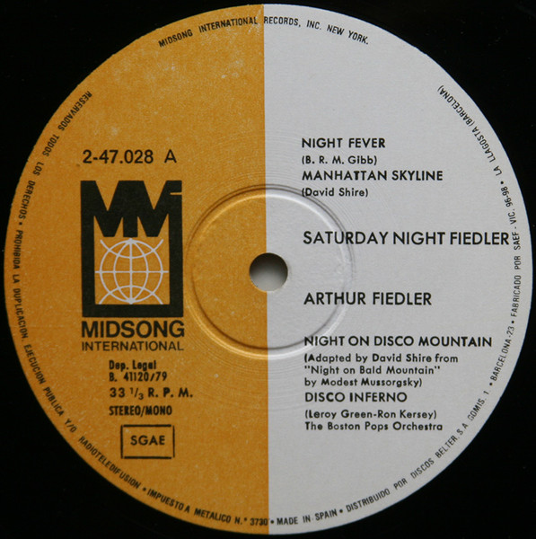 Arthur Fiedler Dirige La Boston Pops Orchestra - Saturday Night Fiedler | Midsong International (2-47.028) - 3