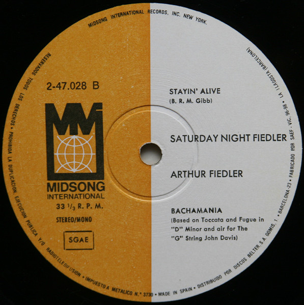 Arthur Fiedler Dirige La Boston Pops Orchestra - Saturday Night Fiedler | Midsong International (2-47.028) - 4