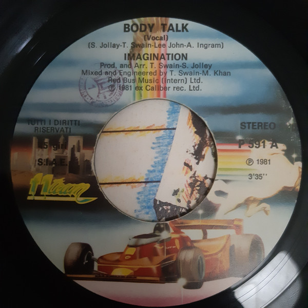 Imagination - Body Talk | F1 Team (P 591) - 3 Imagination - Body Talk | F1 Team (P 591) - 3