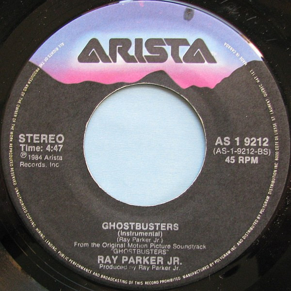 Ray Parker Jr. - Ghostbusters | Arista (AS 1 9212) - 2