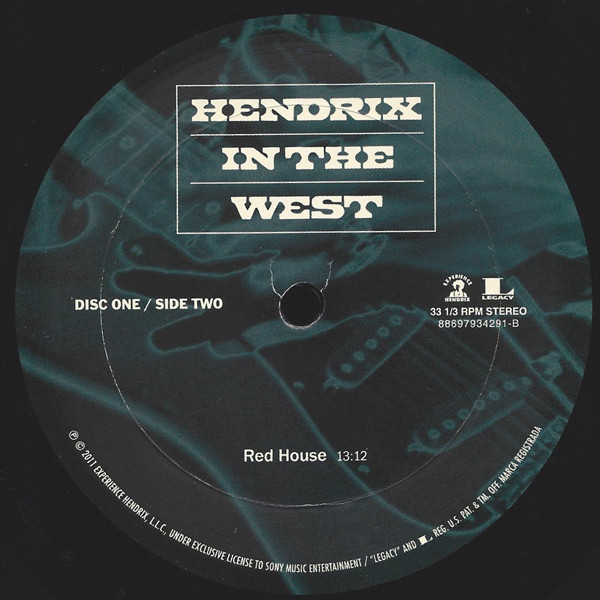 Jimi Hendrix - Hendrix In The West | Experience Hendrix (88697934291) - 4