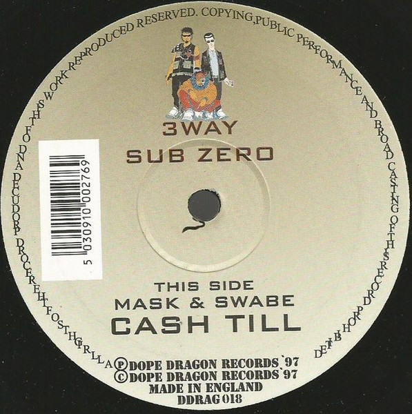 3 Way / Mask & Swabe - Sub Zero / Cash Till | Dope Dragon (DDRAG 018) - main