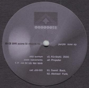 Access 58 - Purple Zone EP | Access 58 (A58 003)