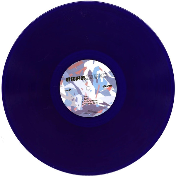 Specifics - Lonely City | P-Vine Records (PLP-7884/5CB) - 3