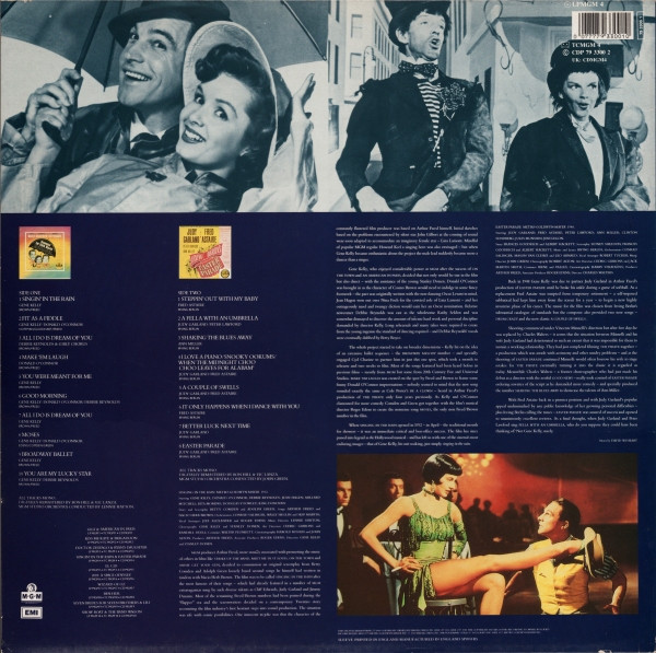 Various - Singin' In The Rain & Easter Parade (Original MGM Soundtrack Recordings) | MGM Records (LPMGM 4) - 2 Various - Singin' In The Rain & Easter Parade (Original MGM Soundtrack Recordings) | MGM Records (LPMGM 4) - 2