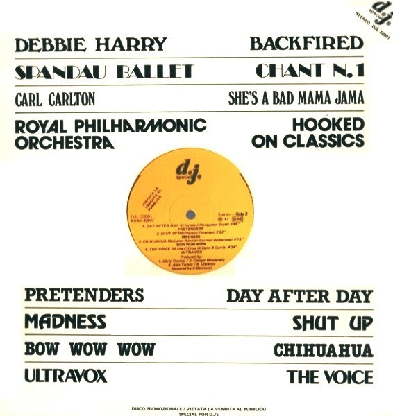 Various - Disco Promozionale | D.J. Special (DJL 32001)