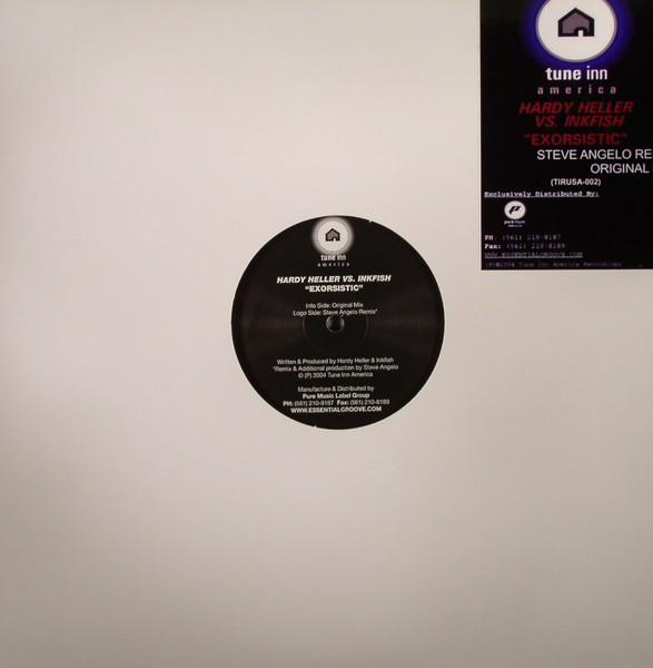 Hardy Heller vs. Inkfish - Exorsistic | Tune Inn America Recordings (TIRUSA-002) - main