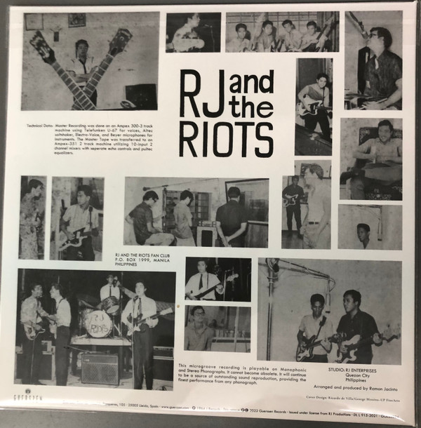 RJ And The Riots - RJ And The Riots | Guerssen (GUESS204) - 2