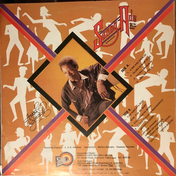 King Sunny Ade & His African Beats - Ariya Special | Sunny Ade Organisation (SALP 27) - 2 King Sunny Ade & His African Beats - Ariya Special | Sunny Ade Organisation (SALP 27) - 2