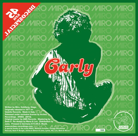 Miro - Safari Of Love / Carly | Archeo Recordings (AR 003) - 2