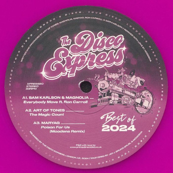Various - Best Of 2024 | The Disco Express (XPRESS80) Various - Best Of 2024 | The Disco Express (XPRESS80)
