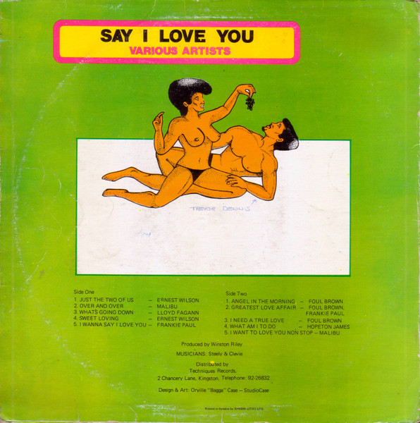 Various - Say I Love You | Techniques (WRLP 20) - 2