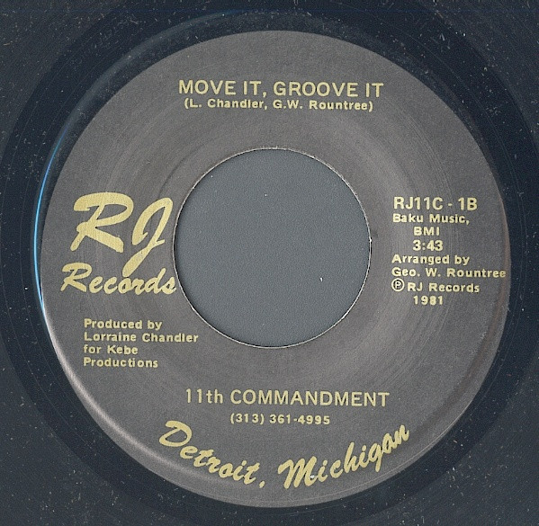 11th Commandment - Dance With Me / Move It, Groove It | RJ Records (RJ11C - 1) - 2 11th Commandment - Dance With Me / Move It, Groove It | RJ Records (RJ11C - 1) - 2