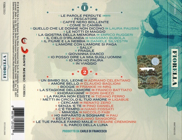 Fiorella Mannoia - Fiorella | Oyà (88875025122) - 2 Fiorella Mannoia - Fiorella | Oyà (88875025122) - 2