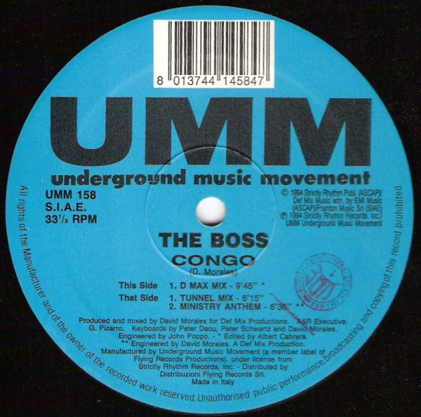The Boss - Congo | UMM (UMM 158) - main