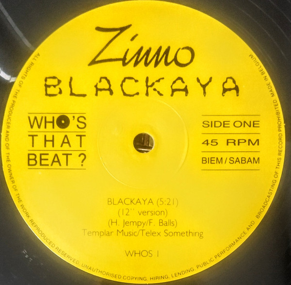 Zinno - Blackaya | Who's That Beat? (WHOS 1) - 3