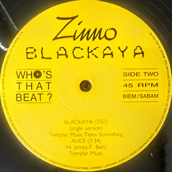 Zinno - Blackaya | Who's That Beat? (WHOS 1) - 4