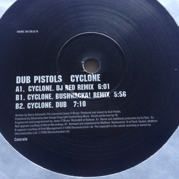 Dub Pistols - Cyclone | Concrete (HARD 36 12 DJ2) - 4